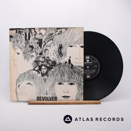 The Beatles Revolver LP Vinyl Record - Front Cover & Record