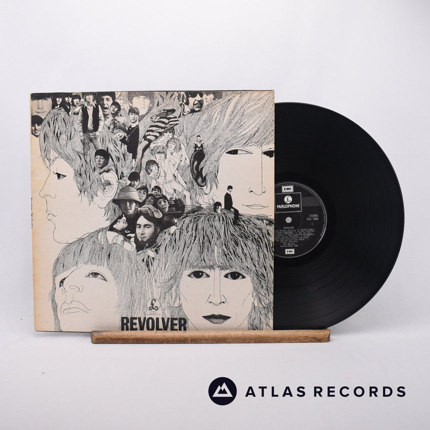 The Beatles Revolver LP Vinyl Record - Front Cover & Record