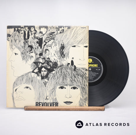 The Beatles Revolver LP Vinyl Record - Front Cover & Record