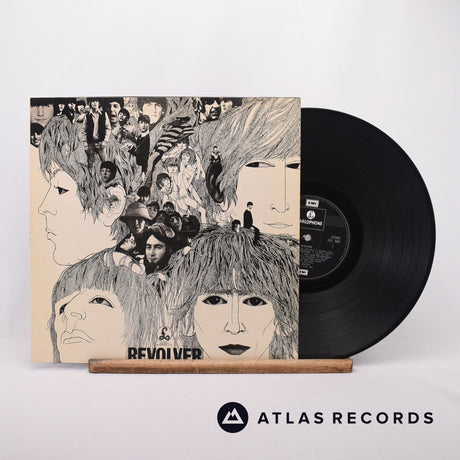 The Beatles Revolver LP Vinyl Record - Front Cover & Record