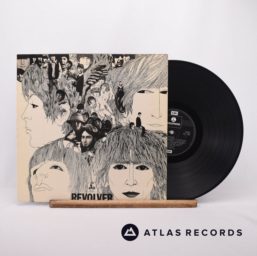 The Beatles Revolver LP Vinyl Record - Front Cover & Record