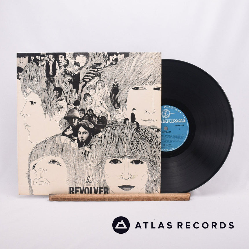 The Beatles Revolver LP Vinyl Record - Front Cover & Record