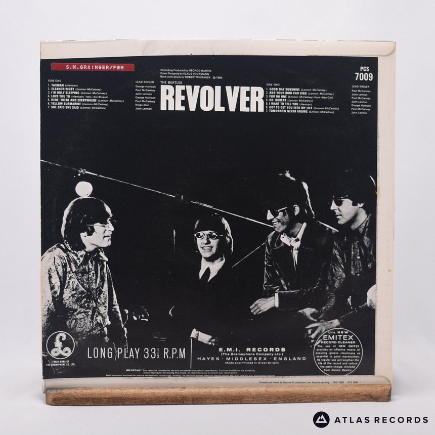 The Beatles - Revolver - Second Press Stereo -2 -2 LP Vinyl Record - VG+/EX