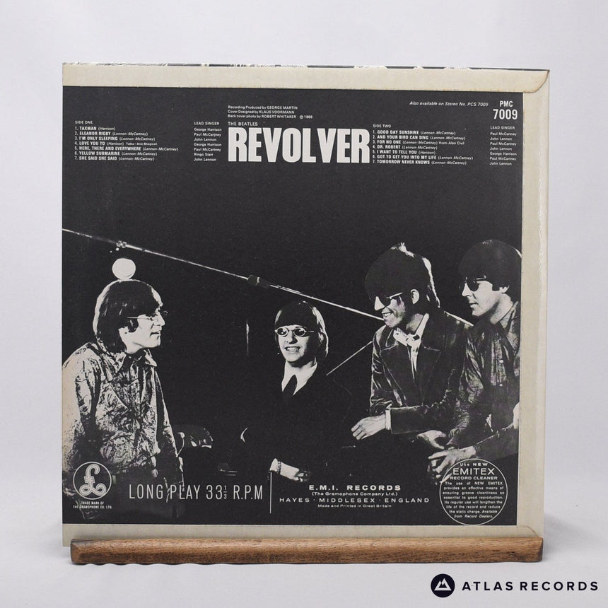 The Beatles - Revolver - Mono Second Press LP Vinyl Record - EX/EX