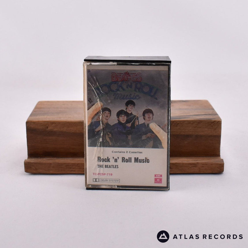 The Beatles Rock 'N' Roll Music 2 x Cassette Vinyl Record - Front Cover & Record
