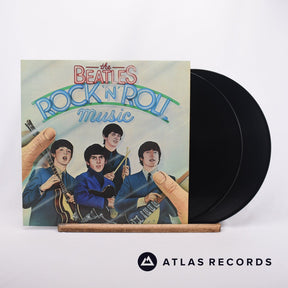 The Beatles Rock 'N' Roll Music 2 x LP Vinyl Record - Front Cover & Record
