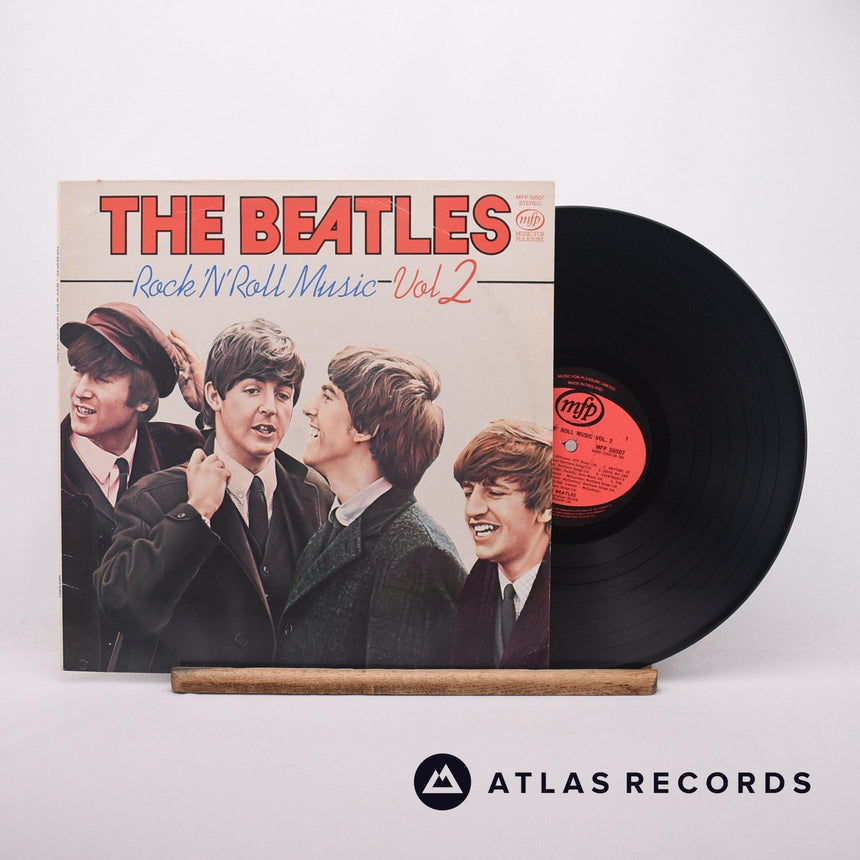 The Beatles Rock 'N' Roll Music Vol. 2 LP Vinyl Record - Front Cover & Record