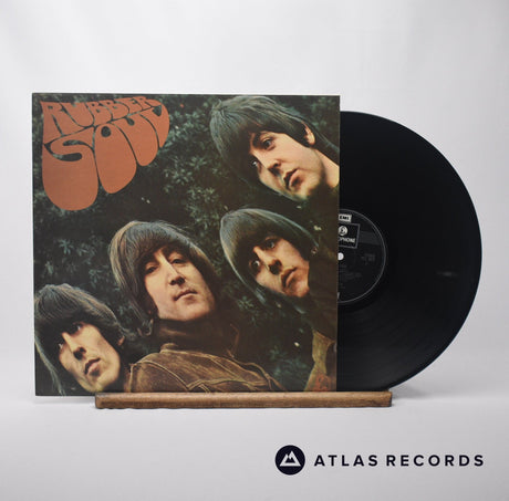 The Beatles Rubber Soul LP Vinyl Record - Front Cover & Record