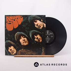The Beatles Rubber Soul LP Vinyl Record - Front Cover & Record