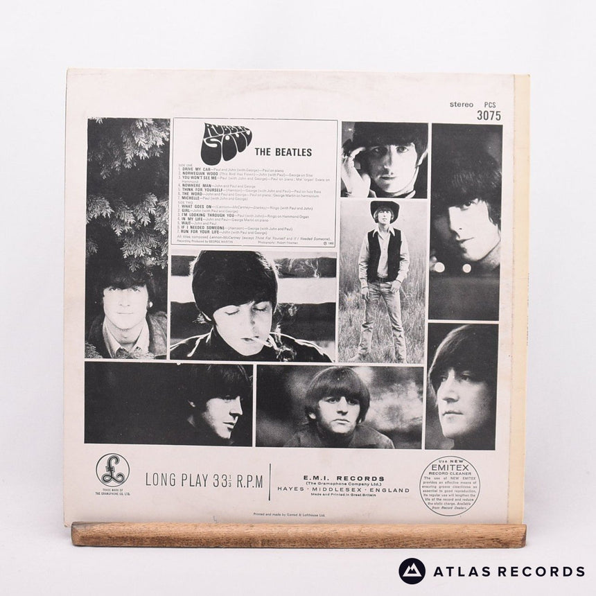 The Beatles - Rubber Soul - Reissue -4 -3 LP Vinyl Record - VG+/EX