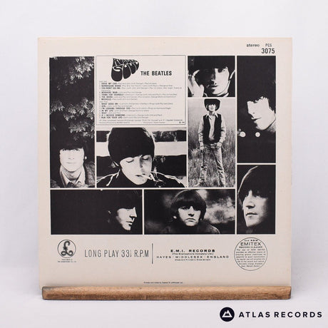 The Beatles - Rubber Soul - Htm Reissue Sixth Press LP Vinyl Record - EX/EX