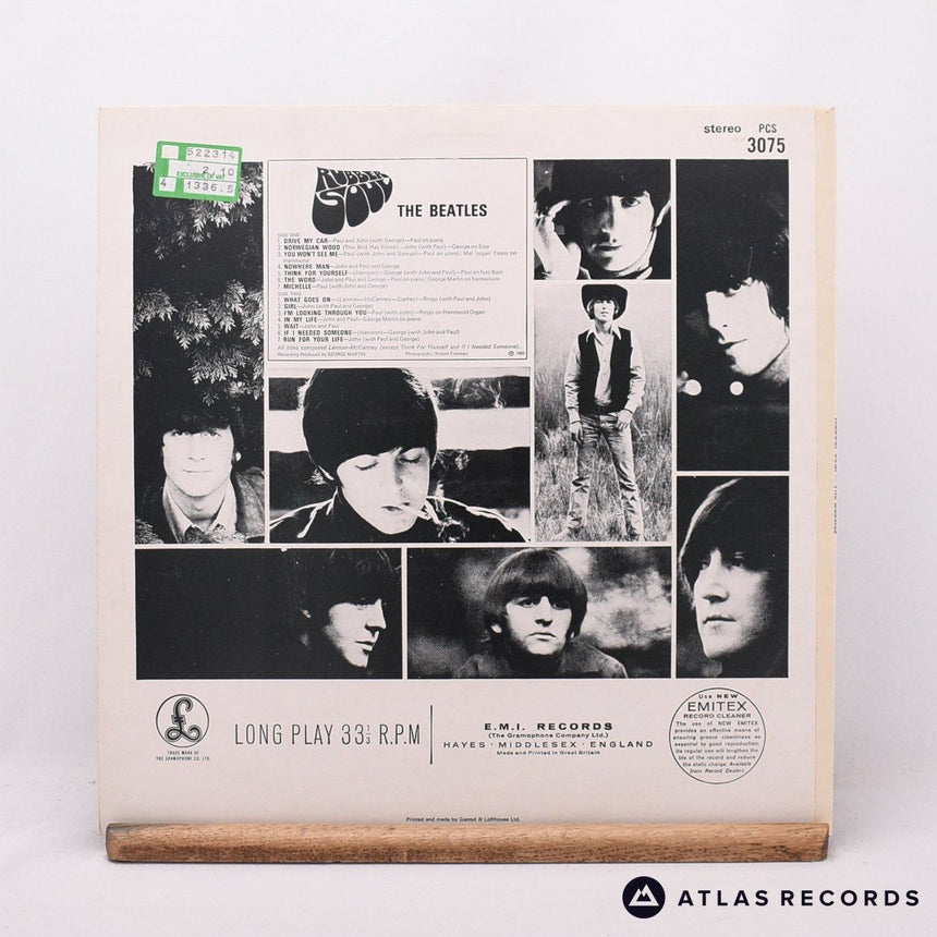 The Beatles - Rubber Soul - Reissue -4 -3 LP Vinyl Record - EX/EX