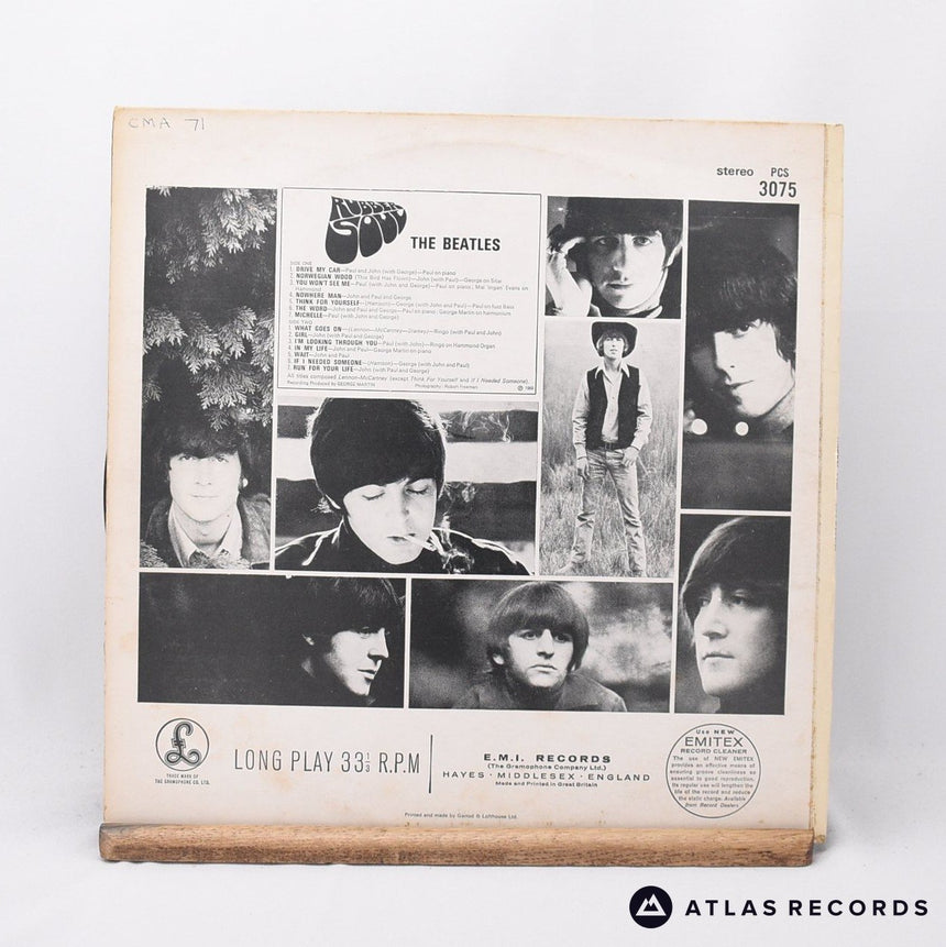 The Beatles - Rubber Soul - Reissue -4 -3 LP Vinyl Record - VG+/EX