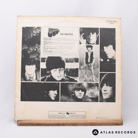 The Beatles - Rubber Soul - Reissue Greek LP Vinyl Record - VG/VG+