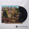 The Beatles Sgt. Pepper's Lonely Hearts Club Band LP Vinyl Record - Front Cover & Record