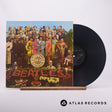 The Beatles Sgt. Pepper's Lonely Hearts Club Band LP Vinyl Record - Front Cover & Record