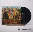 The Beatles Sgt. Pepper's Lonely Hearts Club Band LP Vinyl Record - Front Cover & Record