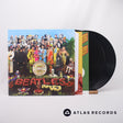 The Beatles Sgt. Pepper's Lonely Hearts Club Band 2 x LP Vinyl Record - Front Cover & Record