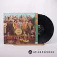 The Beatles Sgt. Pepper's Lonely Hearts Club Band LP Vinyl Record - Front Cover & Record