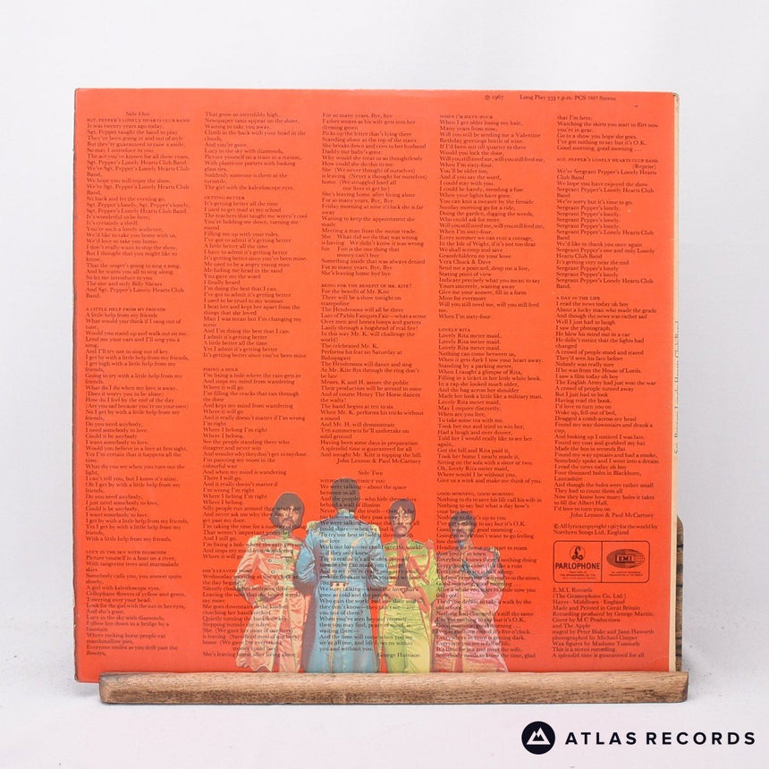 The Beatles - Sgt. Pepper's Lonely Hearts Club Band - LP Vinyl Record - VG+/VG+