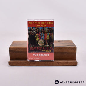The Beatles Sgt. Pepper's Lonely Hearts Club Band Cassette Vinyl Record - Front Cover & Record