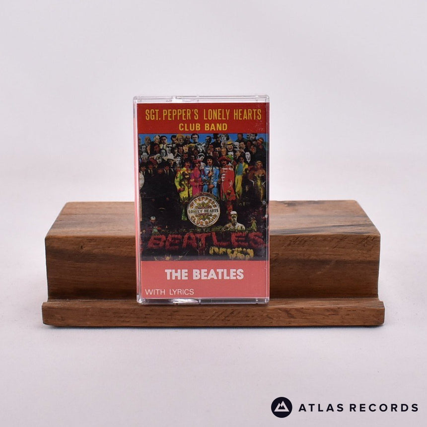 The Beatles Sgt. Pepper's Lonely Hearts Club Band Cassette Vinyl Record - Front Cover & Record