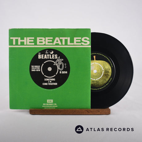 The Beatles Something 7" Vinyl Record - Front Cover & Record