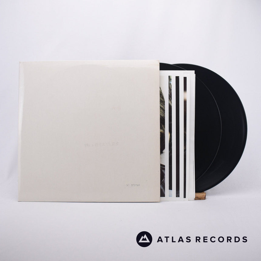 The Beatles The Beatles [The White Album] 2 x LP Vinyl Record - Front Cover & Record