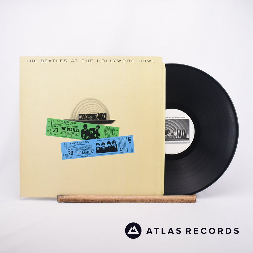 The Beatles The Beatles At The Hollywood Bowl LP Vinyl Record - Front Cover & Record