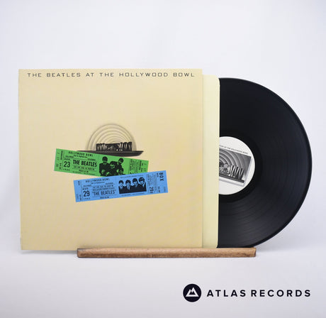 The Beatles The Beatles At The Hollywood Bowl LP Vinyl Record - Front Cover & Record
