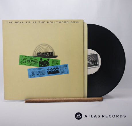 The Beatles The Beatles At The Hollywood Bowl LP Vinyl Record - Front Cover & Record