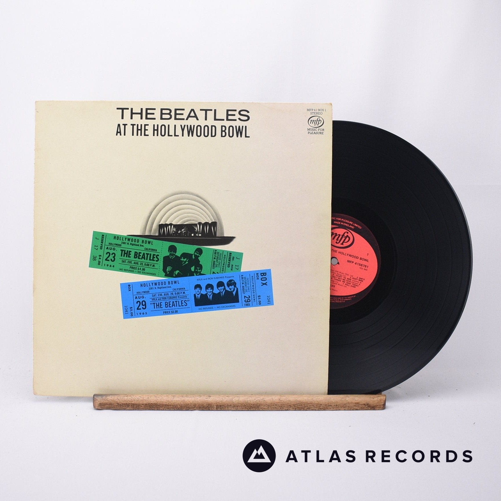 The Beatles The Beatles At The Hollywood Bowl LP Vinyl VG+/VG+
