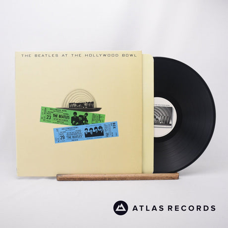 The Beatles The Beatles At The Hollywood Bowl LP Vinyl Record - Front Cover & Record