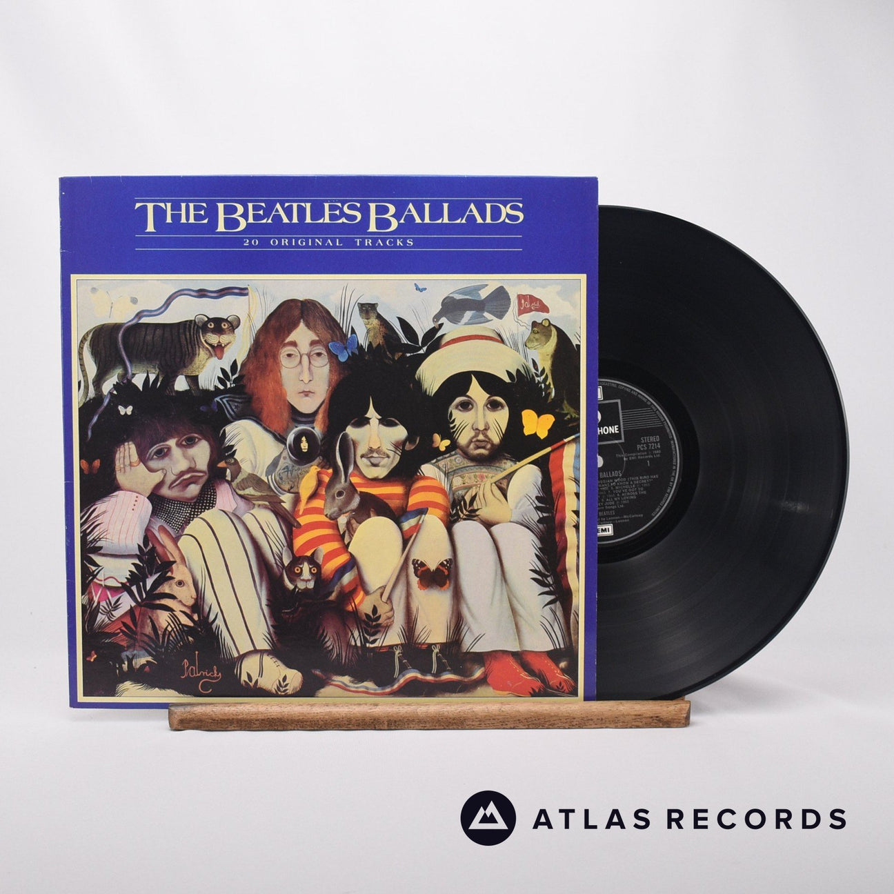 The Beatles The Beatles Ballads LP Vinyl Record - Front Cover & Record