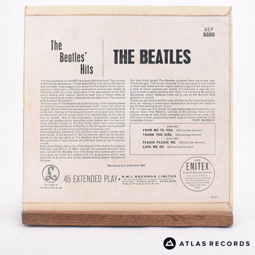 The Beatles - The Beatles' Hits - 7" EP Vinyl Record - VG+/VG+