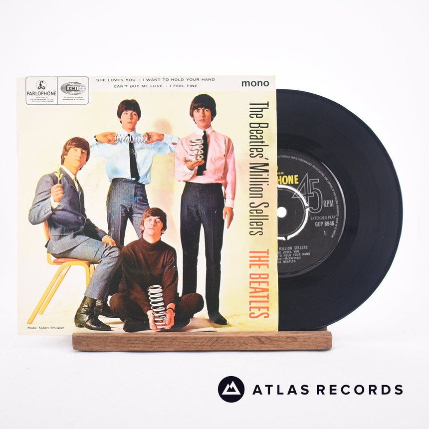 The Beatles The Beatles' Million Sellers 7" Vinyl Record - Front Cover & Record