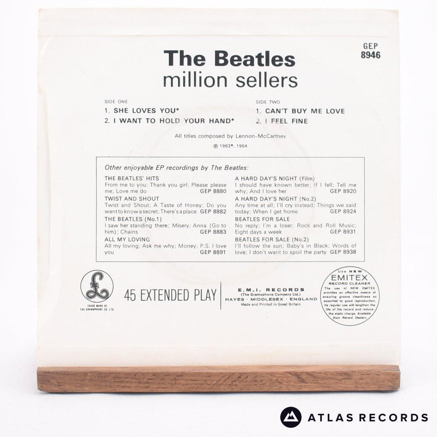 The Beatles - The Beatles' Million Sellers - 7" EP Vinyl Record - VG+/NM