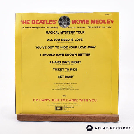 The Beatles - The Beatles' Movie Medley - 7" Vinyl Record - EX/EX