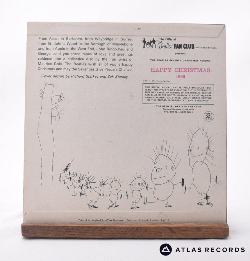 The Beatles - The Beatles Seventh Christmas Record - 7" Flexi-Disc Vinyl Record - EX/VG+