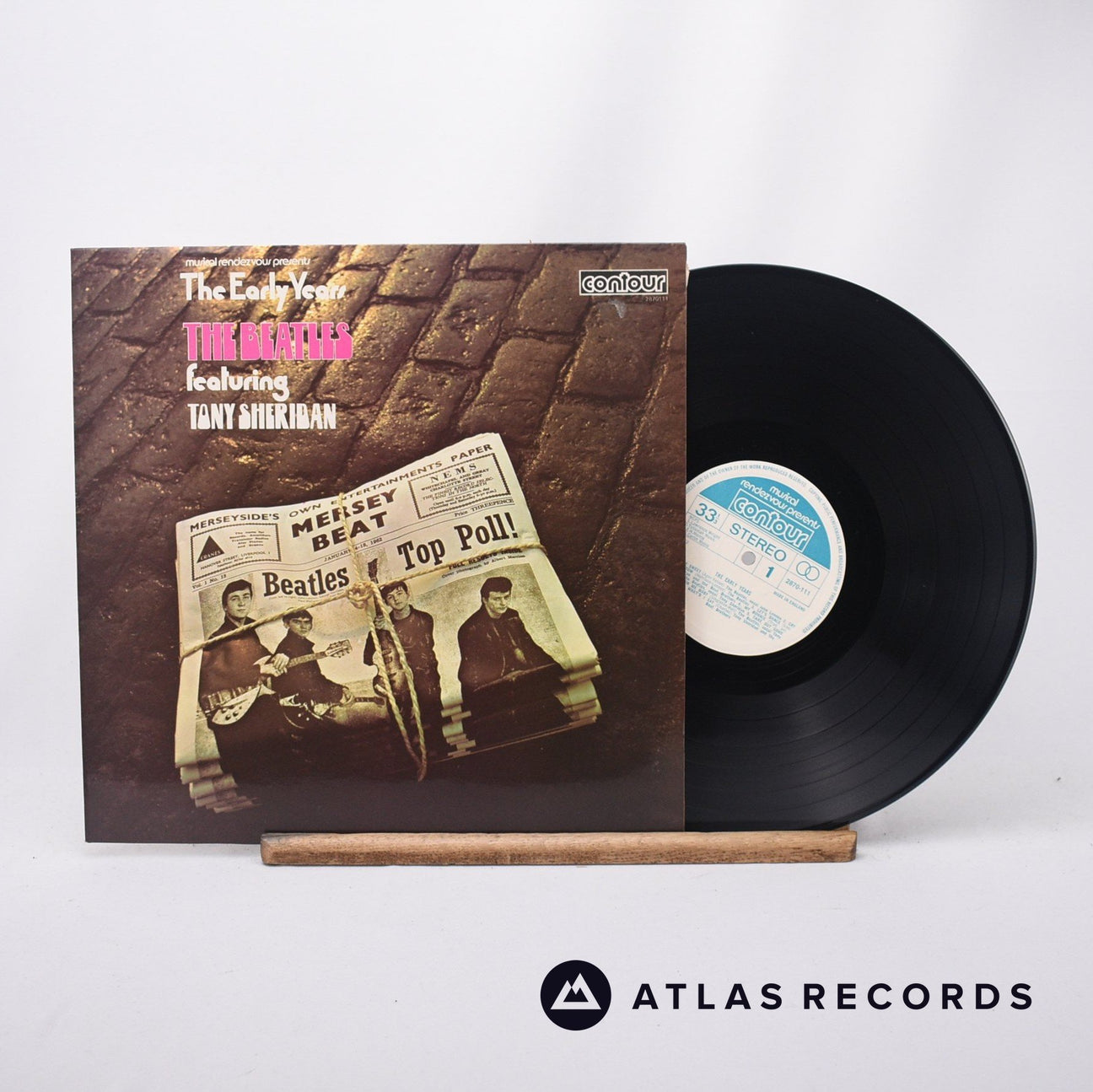 The Beatles The Early Years LP Vinyl Record - Front Cover & Record