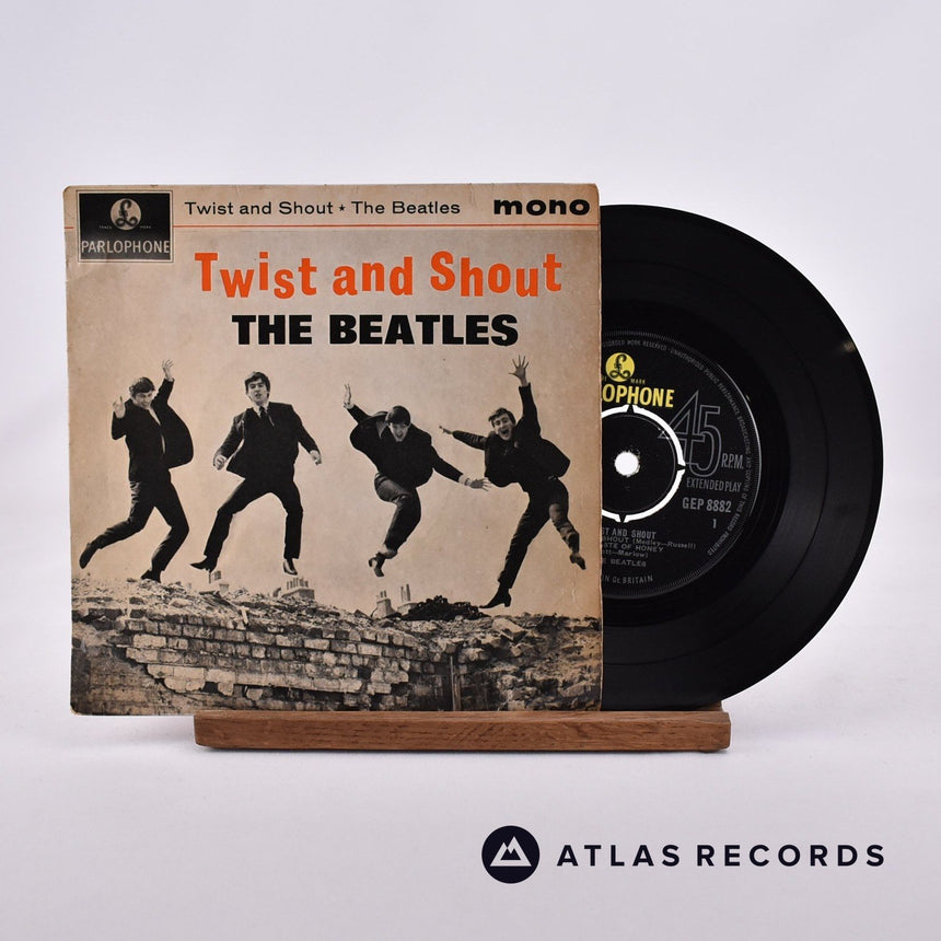 The Beatles Twist And Shout 7" Vinyl Record - Front Cover & Record