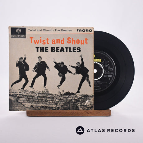 The Beatles Twist And Shout 7" Vinyl Record - Front Cover & Record