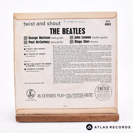 The Beatles - Twist And Shout - Mono 7" EP Vinyl Record - VG+/VG+