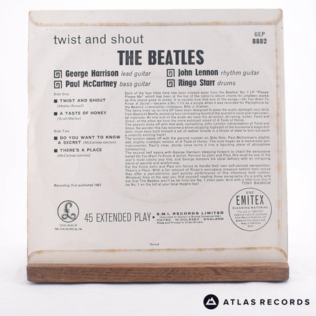 The Beatles - Twist And Shout - First Press 7" EP Vinyl Record - VG+/VG+