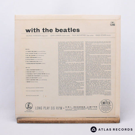 The Beatles - With The Beatles - Mono KT -1N LP Vinyl Record - EX/EX