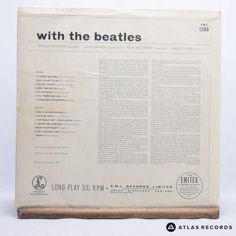 The Beatles - With The Beatles - Mono -7N -7N LP Vinyl Record - VG+/VG+