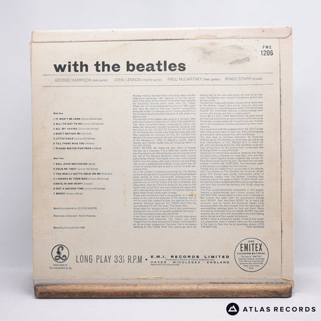 The Beatles - With The Beatles - 7-7N 8-7N LP Vinyl Record - VG/VG+