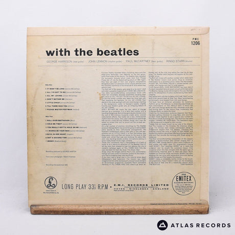 The Beatles - With The Beatles - -1N -1N LP Vinyl Record - VG+/VG+