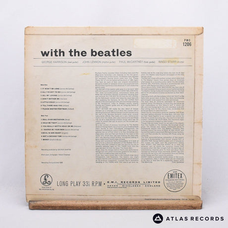 The Beatles - With The Beatles - Mono -5N -5N LP Vinyl Record - VG+/VG+
