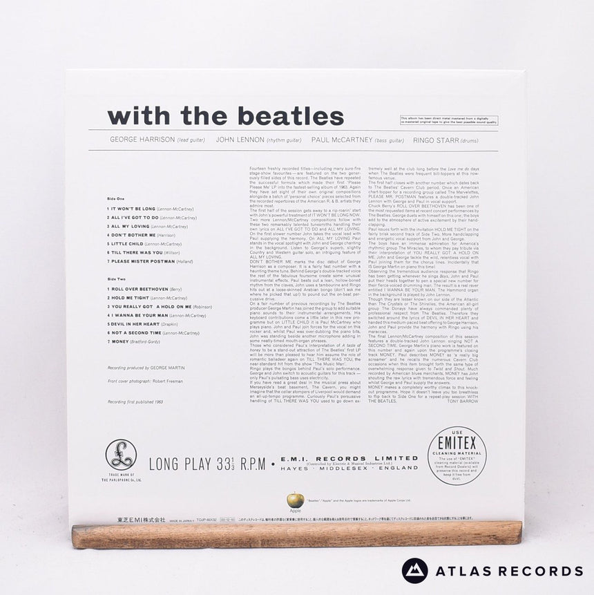 The Beatles - With The Beatles - Limited Edition Lyric Sheet LP Vinyl Record